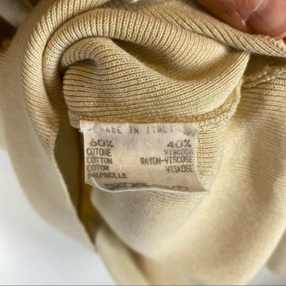 Valentino Tortoise Shell Button Sleeveless Collared Blouse - Picture 8 of 12